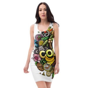 Home vestido ajustado