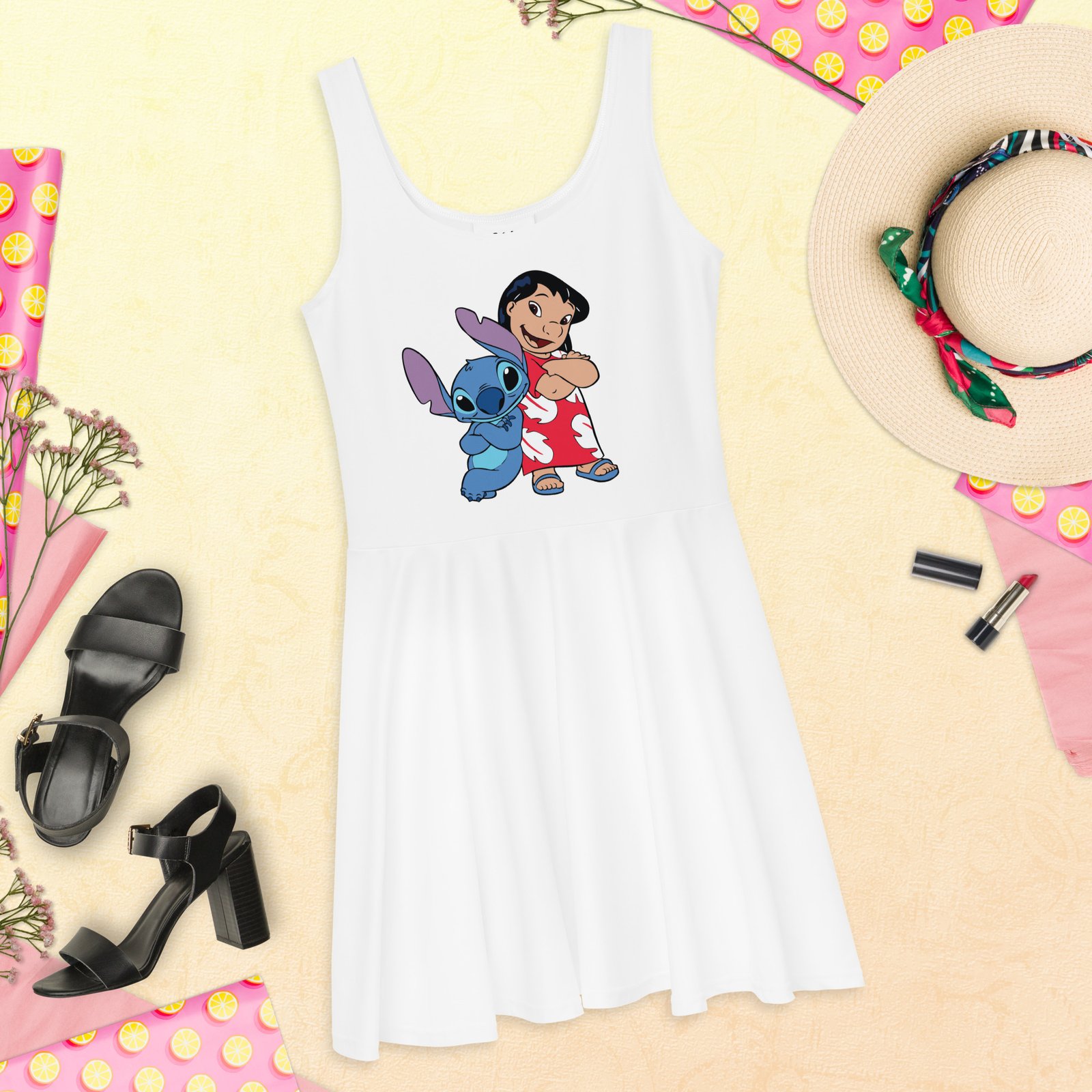 vestido skater vestido skater