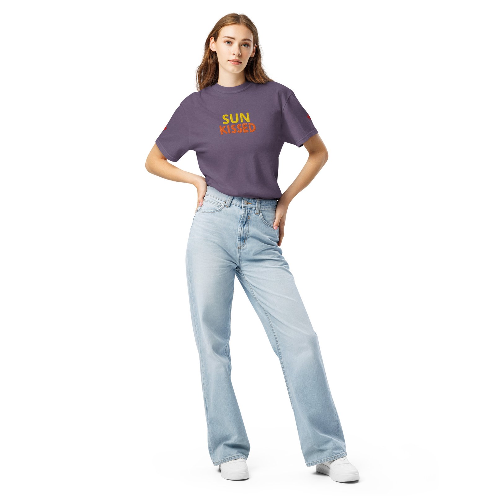 camiseta gruesa teñida unisex camiseta gruesa teñida unisex