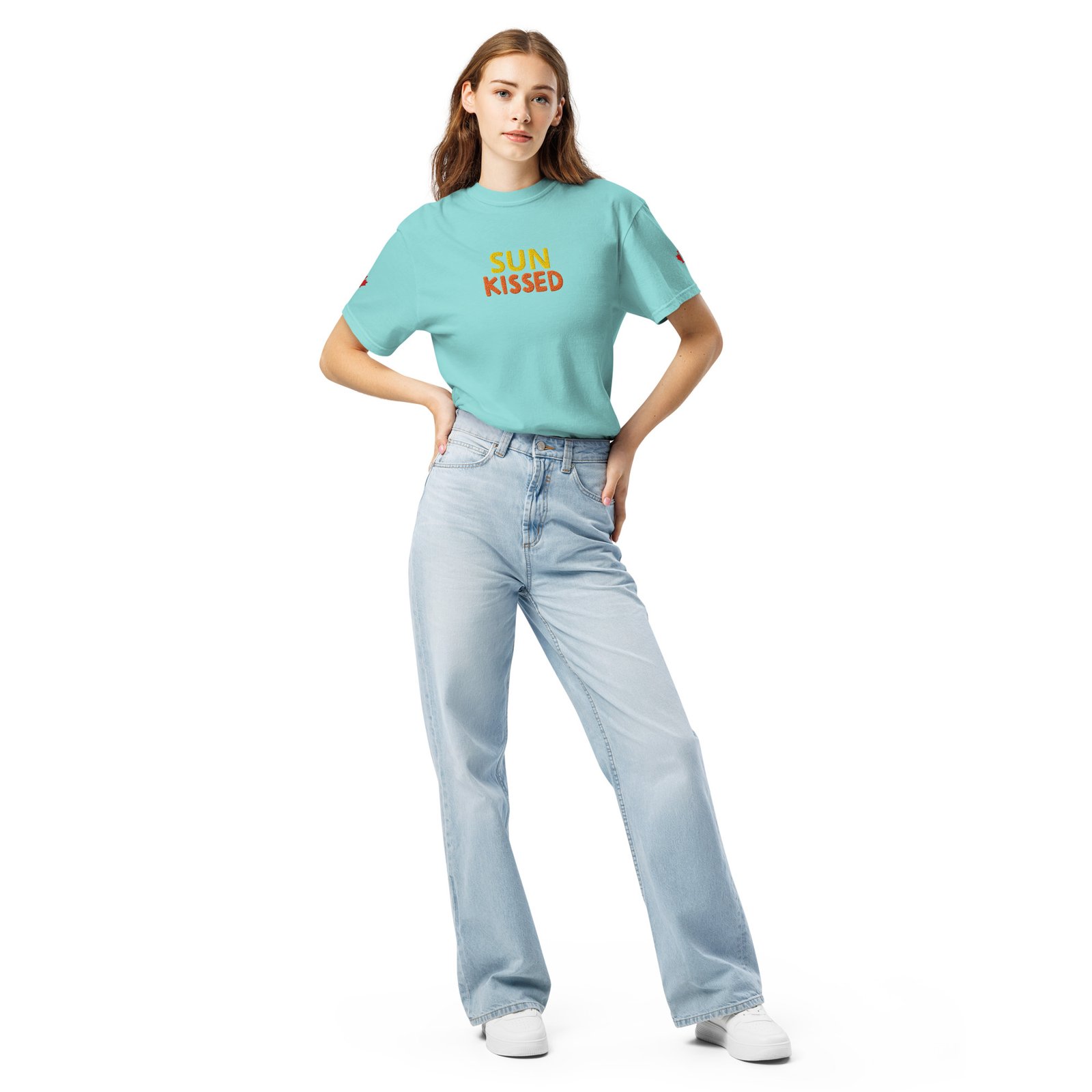 camiseta gruesa teñida unisex camiseta gruesa teñida unisex