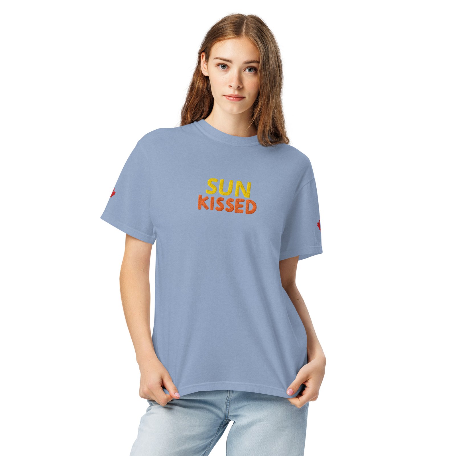 camiseta gruesa teñida unisex camiseta gruesa teñida unisex