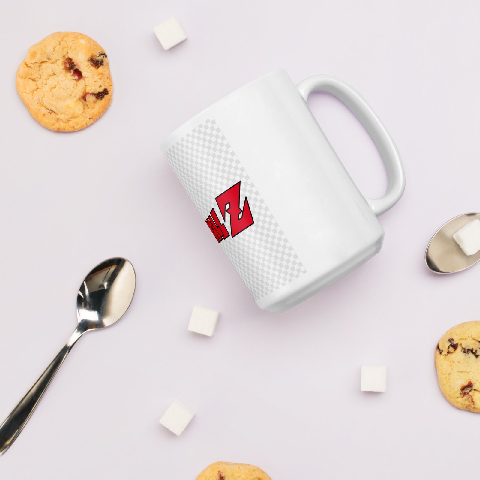 taza blanca brillante taza blanca brillante